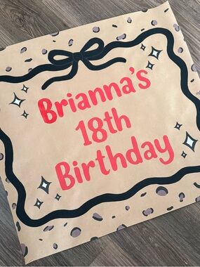 Personalized Hand Painted Banners!